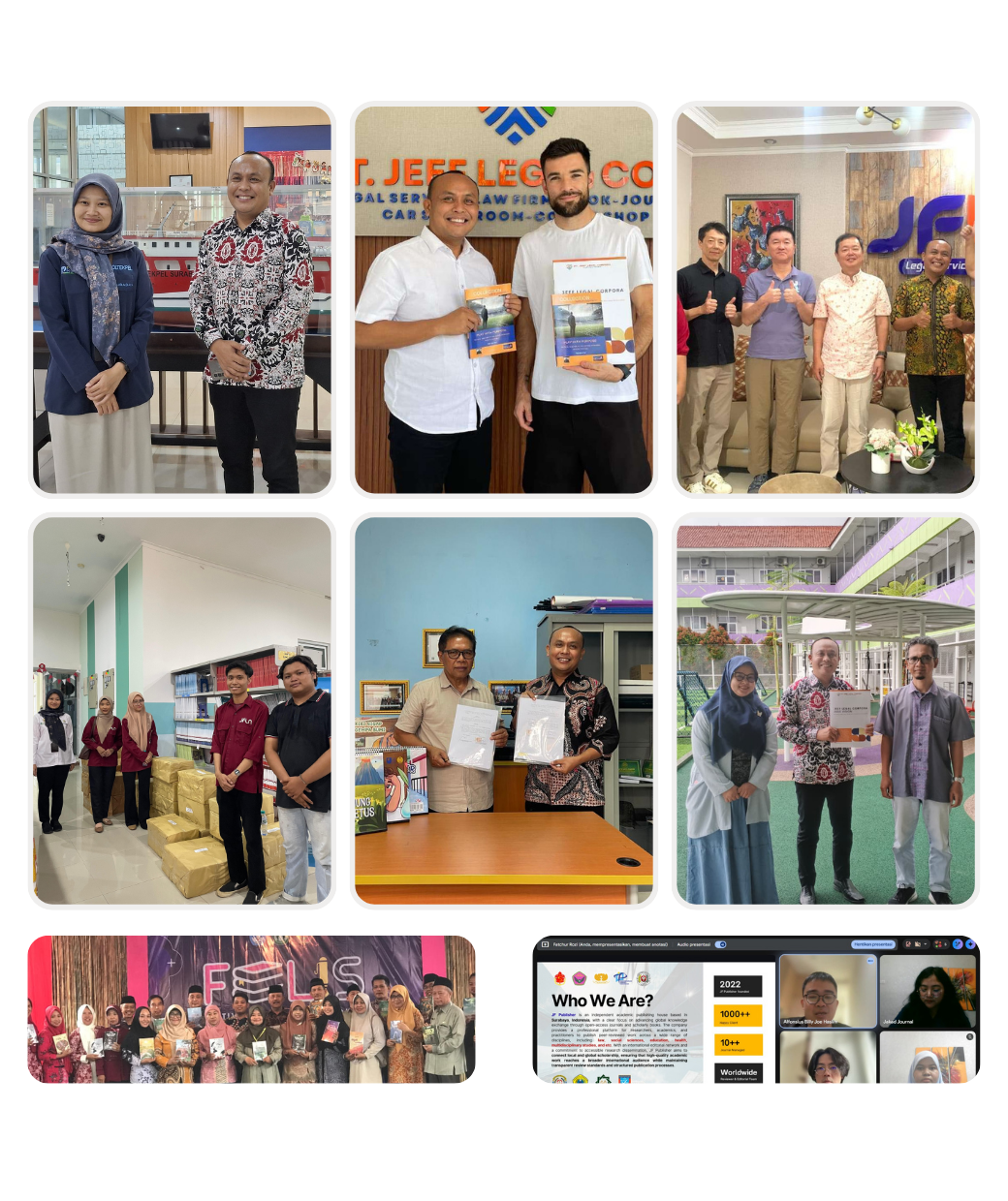 Tim penerbitan Jakad Media Publishing